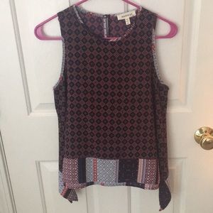 Patterned Tank Top